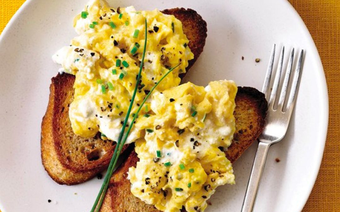 Truffle-Infused Scrambled Eggs